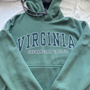 Green Virginia Shenandoah Valley Women's Hoodie